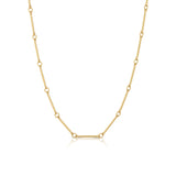 Mia Necklace in Gold