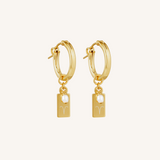 Star Sign Earrings - Gold