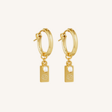 Star Sign Earrings - Gold