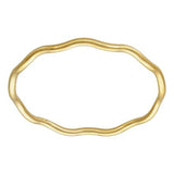 Wave Ring in Gold